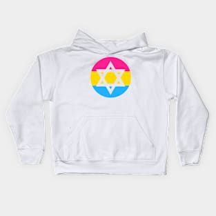 Pan Pride Star of David Kids Hoodie